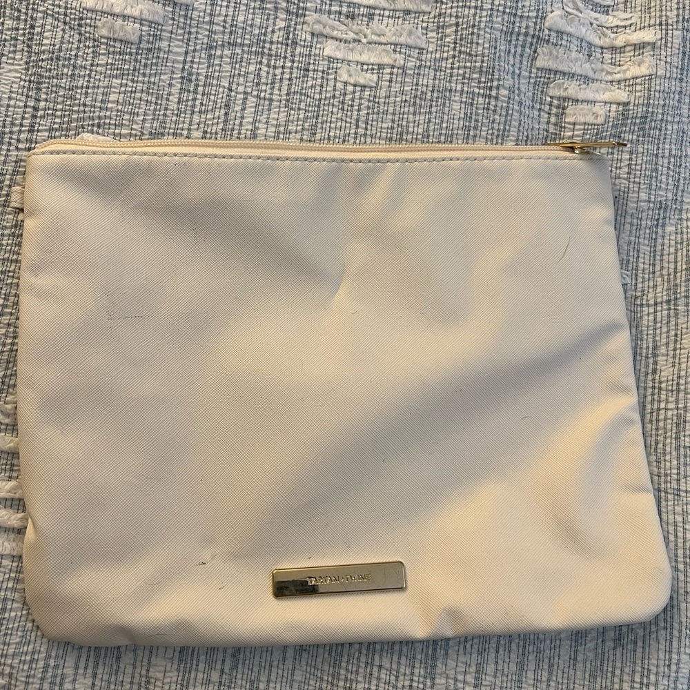 Beige Cosmetic Pouch